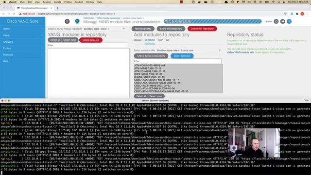 Getting started with Cisco YANG Suite смотреть онлайн