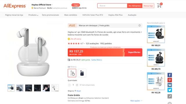 Top 8 MELHORES FONES de Ouvido BLUETOOTH até R$200 2023 смотреть онлайн