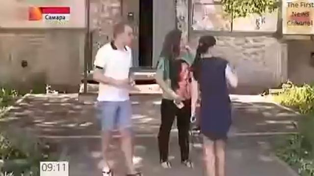 В Самаре ребенка выпавшего из окна поймал прохожий! Свежие мировые новости смотреть онлайн