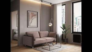 Обзор дизайна MOON 178 (прямой диван с декором и механизмом пантограф)