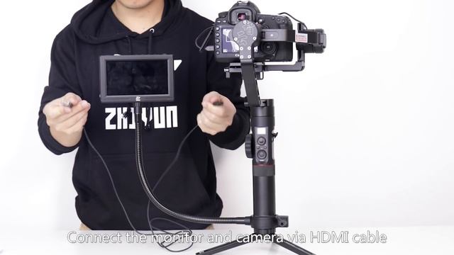ZHIYUN Crane Accessory│TransMount 5.5” Display Monitor│Official Operation Demo смотреть онлайн