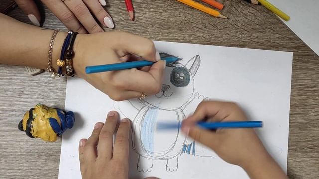 Рисую Волчонка ✌️ смотреть онлайн