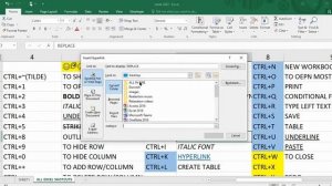 EXCEL A TO Z SHORTCUTS ll Excel all shortcuts ll #excel ll work smarter with these shortcuts