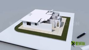 Architectural Construction 3D Buildup Walkthorugh Animation (Grow up - Rising Building)
