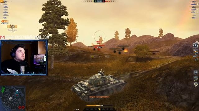 WoT Blitz - И ФАРМ и ФАН ● Закрутил всю команду на WZ-121B- World of Tanks Blitz (WoTB) смотреть онлайн