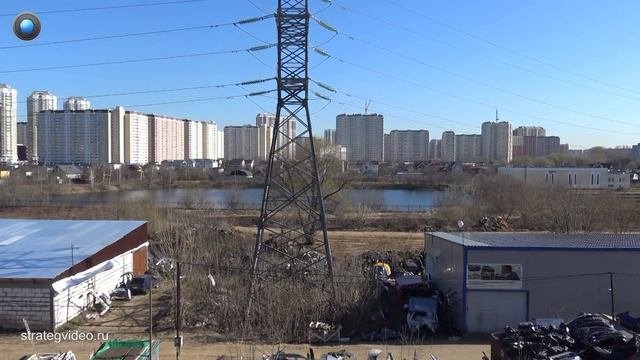 Канализационный коллектор в Некрасовке.  Прилегающая территория