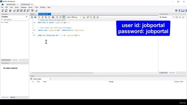 3. Set Up Database Tables  (2. Project Overview)