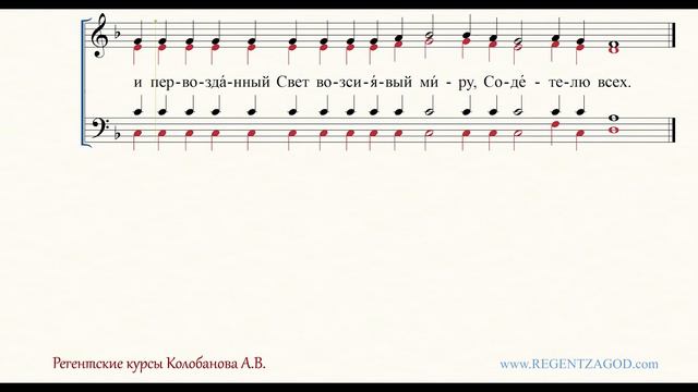 Глас 7, песнь 5, ирмос: "Разгнавый нощь" смотреть онлайн