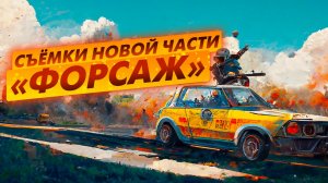 Съёмки новой части ФОРСАЖ: PUBG - нарезка смешных моментов