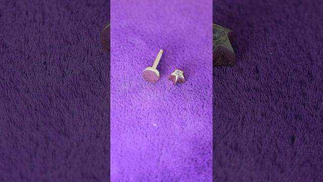 14 Ayar Altın Tragus Piercing Küpe