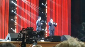 Кирилл Туриченко и Юсиф Эйвазов в Крокусе (14.12.2022)