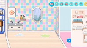 Toca Boca, детский сад/туалет и столовая