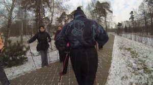 Русская оздоровительная ходьба с палками (6 важных элементов в технике)