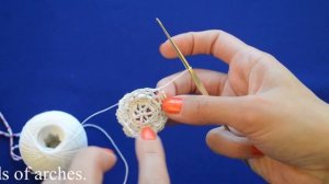 Как связать сеточку для волос /  How to crochet a hairnet