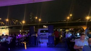 Ужин на теплоходе в Бангкоке / танцы на корабле / ночной Бангкок / экскурсия 3 часть .