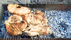 Сочная Куриная Грудка на Мангале.//Маринад на соевом соусе//Juicy Chicken Breast on Mangal/ Шашлык.