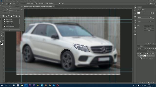 TUTORIAL //How to make a blur background in Photoshop?! смотреть онлайн