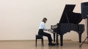 Васильева Алёна 6 класс, В.Гиллок "Золотая рыбка", Д.Кабалевский "Этюд" a-moll