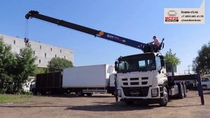 КМУ DongYang SS1956 на базе ISUZU GIGA