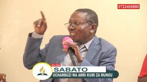 UCHAMBUZI WA AMRI KUMI ZA MUNGU