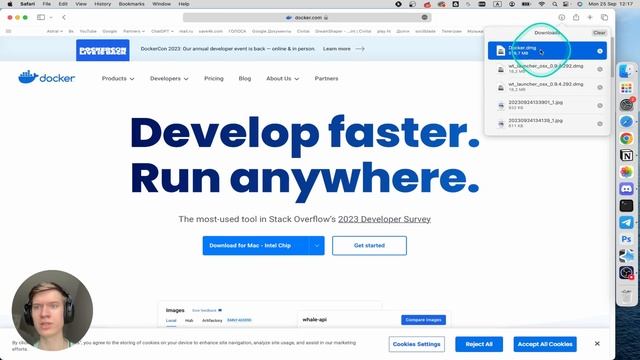 How to Download Docker on Mac | Step-By-Step Guide Install Docker on MacOS Intel or M1, M2 смотреть онлайн