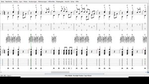 Mike Oldfield - Moonlight Shadow - Tabs