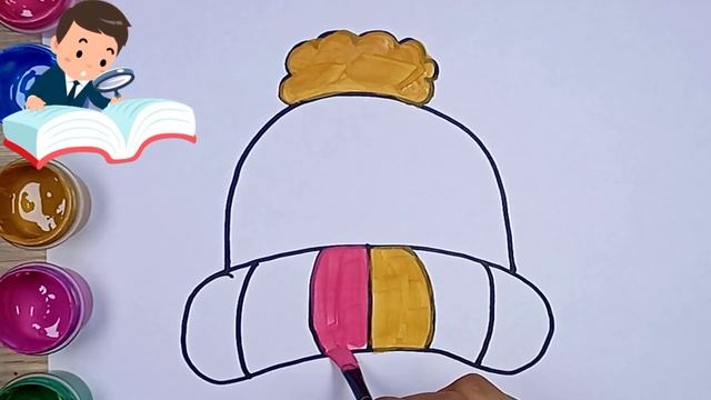 Bolalar uchun Beanie rasm chizish/Drawing Beanie for children/Рисование Шапка для детей смотреть онлайн