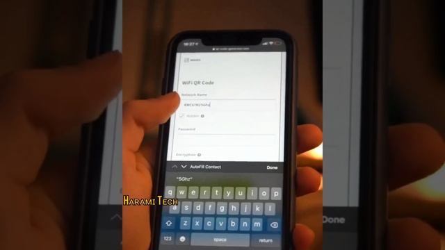 scan QR code to connect wifi no password  - Techharami 2020