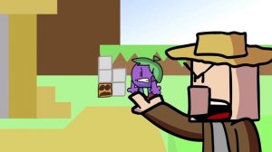 Ты сказал, что ты шаришь в этой теме (майнкрафт житель)- анимация