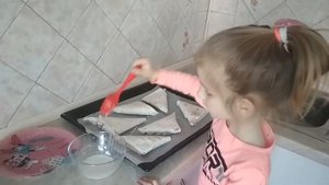 Конвертики с вишней + желе = пальчики оближешь!