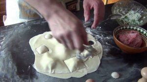 Как приготовить  равиоли с помощью штампов Eppicotispai. .