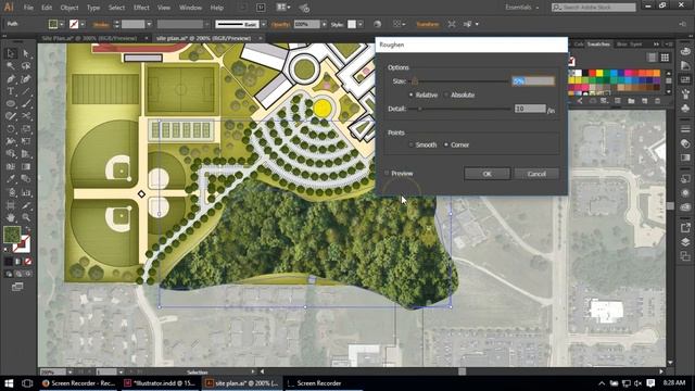 Forest for Site Plans in Illustrator смотреть онлайн