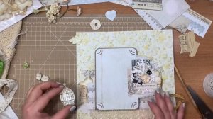 Scrapbooking / Процесс создания страничек в альбом / Скрапбукинг