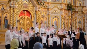 Молодежный хор Храма Петра и Павла. Тихая заводь (Радость моя, Христос воскресе!),  2016 год.