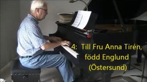 Wilhelm Peterson-Berger: Damernas Album - Sju dedicationer för Piano