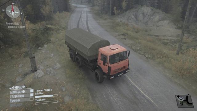 MudRunner: прохождение: ПОБЕРЕЖЬЕ (ЧАСТЬ 1)