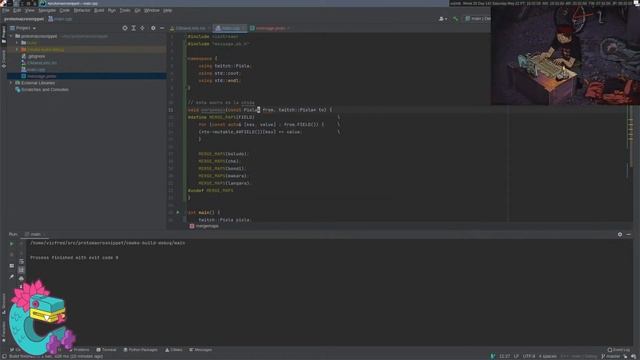protobuf example c++ cpp cmake