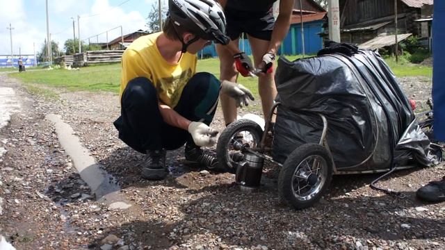 Ремонт колеса тележки в Инзере смотреть онлайн