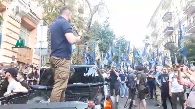Как Нацкорпус в Киеве требовал запретить Оппоплатформу и Партию Шария