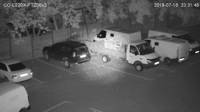 IP Speeddome CO L220X PTZ06v2 Улица ночь смотреть онлайн