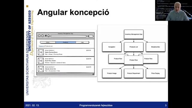 Programrendszerek fejlesztése 2. előadás: Angular