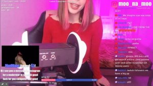 Moona сломала спину во время стрима//Упала со стула и сломала микрофон//ПЕРЕЗАЛИВ ASMR