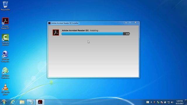 How to Download & Install Adobe Acrobat Reader DC | Tutorial for Windows 7, 8, 10 смотреть онлайн