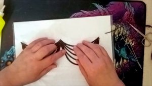 Переделываю старый торшер .Абажур  из джута. Часть 2