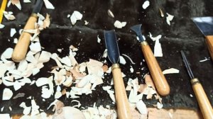 Моржик из дерева..mp4