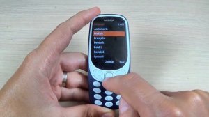 Nokia 3310 (2017) - How to Change the Language Settings