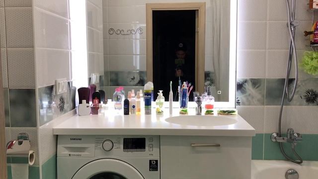 Зеркало с подсветкой у меня дома. смотреть онлайн