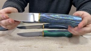 Немного о ножах с рукоятями из g10 и микарты