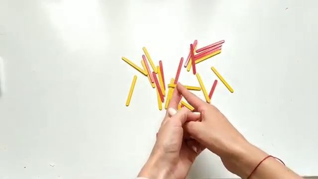 Пальчиковая гимнастика со счетными палочками