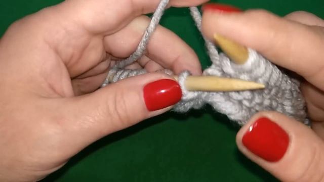Шарф капюшон - МК Шарф Коса спицами -  Урок 1 / Scarf Hooded - Lesson 1 - Beginning knit
